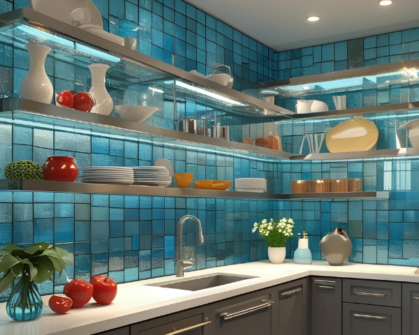 Why a Glass Backsplash is a Game-Changer for Your Kitchen