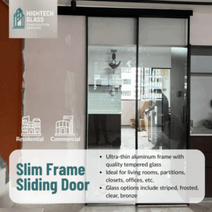 Slim Frame Sliding Door